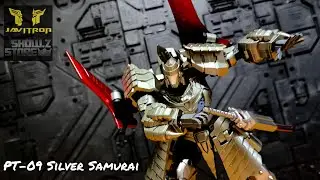 Review Transformers Pangu Toys PT-09 Silver Samurai Mini Masterpiece Cyclonus Javitron show.z store