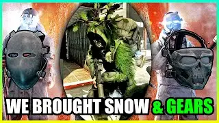 New SNOW EVENT + Ghillie Santa Event