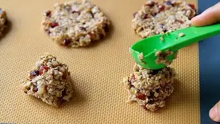 2 Bananas and 1cup of oats. Only 3-ingredient snack ready in 3 minutes