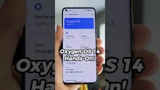 Oxygen OS 14 Hands-On! It's here! 😎 #oxygenos #oneplus #oxygenos14