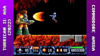 Turrican II: The Final Fight AGA Longplay (Amiga) [QHD] [2022]