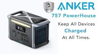 Anker 757 PowerHouse - The Long-Lasting Portable Power Station