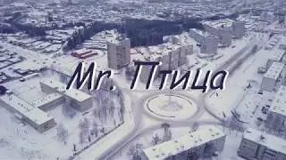 г. Лесной с высоты птичьего полёта (зима)