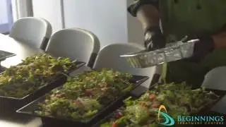 Beginnings Treatment Centers private chef and delicious food!