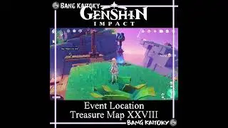 Treasure Map 28 - Location: Summertide Scales and Tales Event | Genshin Impact