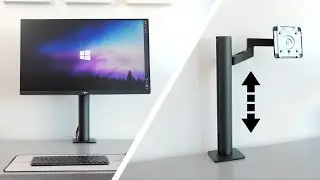 A Premium Adjustable Monitor Arm? | LG Ergo Stand