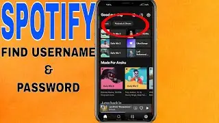 ✅ How To Find Your Username And Password On Spotify 🔴