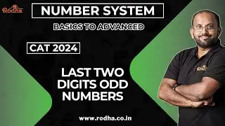 Number Systems ||  CAT Preparation 2024 || Quantitative Aptitude || Last 2 digits Odd numbers 2