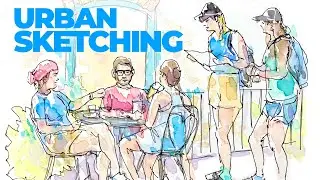 DYNAMIC URBAN SKETCHING techniques & tips