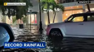 Sarasota, Florida sets all-time hour rainfall record