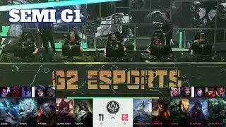 T1 vs G2 - Game 1 | Semi Finals LoL MSI 2022 | T1 vs G2 Esports G1 full game