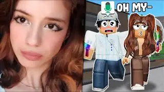 I Played Roblox MM2 VOICE CHAT With My CRUSH...