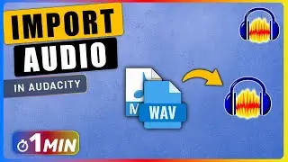 How to IMPORT AUDIO in Audacity