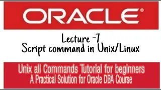 script command in Unix/Linux