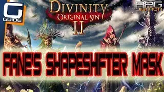 DIVINITY ORIGINAL SIN 2 - Fanes Shapeshifter Mask Location & How to use