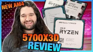 New AMD Ryzen 7 5700X3D CPU Review & Benchmarks vs. 5800X3D & More