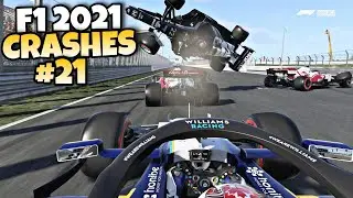 F1 2021 CRASHES #21