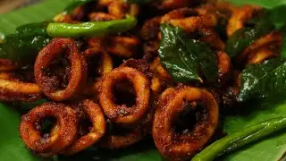 How to make Calamari 65 (Dry) | Tasty Squid 65 Recipe | Koonthal 65 Recipe | Koonthal Meen Varuval