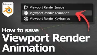 Blender save viewport render animation