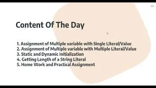Single and Multiple Assignment in python