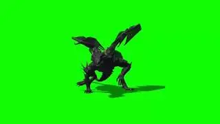 Dragon green screen