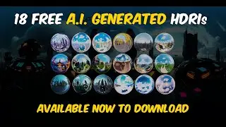 18 FREE A.I. Generated HDRIs