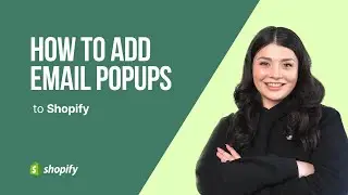 How to Add Email Popups to Shopify (Free & Simple)