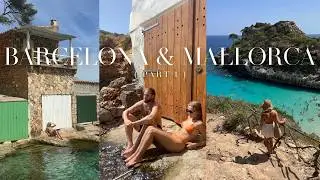 BARCELONA + MALLORCA VLOG PART 1 | Explore the island with us