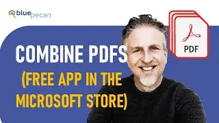 Merge PDFS on Windows  | Free Microsoft Store App - Combines PDFS into One, Without Adobe Acrobat