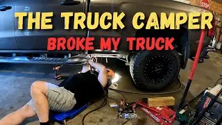 Truck Frame Mount Repair, Overweight Truck Camper?