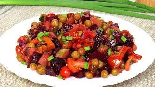 Guests ate this BEET SALAD faster than meat! SIMPLE, but so DELICIOUS new beetroot salad