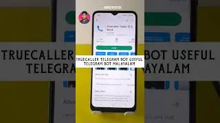 Truecaller Telegram Bot Useful Telegram Bot #telegrambot #truecaller #shortvideo