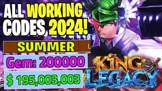 *WORKING CODES* ALL NEW CODES FOR KING LEGACY IN AUGUST 2024! ROBLOX KING LEGACY CODES