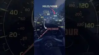 Didn't know this about car's speedometer