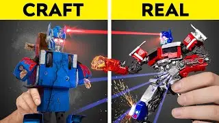 Optimus Vs. Bumblebee? Turning Ordinary Toys Into Real Transformers! 🚗🤖