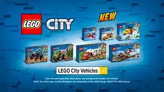 Lego City 2018 Vehicles Commercial