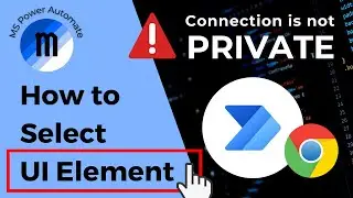 Solved: Cannot Select UI Element When There's Privacy Error in Chrome
