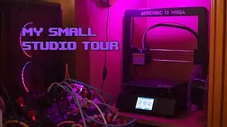 My Small Studio Tour - Music, Photography, Electronics, Art and YouTube