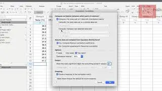 How to perform correlation analysis in GraphPad Prism