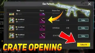 😍M416 GLACIER CRATE OPENING IN BGMI & PUBG MOBILE + AKM GLACIER @ParasOfficialYT