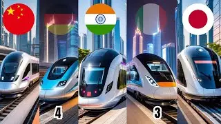 The World's Fastest 5 Trains Revealed