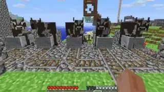 Minecraft: Shooting animals out of Canons is FUN