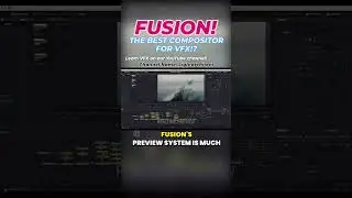 🎯Is Fusion the Best Compositor for VFX!? #shorts #vfx #filmmaking #cgi