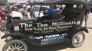 The Ten Millionth Ford Model T stops in Iowa to celebrate 100 year anniversary