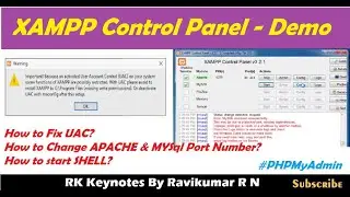 01) XAMPP Server Download, Installation & PORT Number Configuration| MYSQL Shell #xamppmysql #tomcat