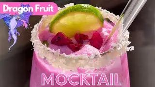 Dragon Fruit Mocktail | BEST Non Alcoholic Drink | How to make Recipe