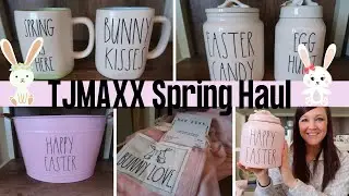 TJMAXX Spring Decor Haul | Rae Dunn Spring and Easter Decor