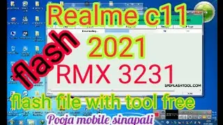 Realme c11 2021 flash file rmx 3231 flash 💯 working file  n tool 🆓realme c11 new flash spd cpu flash