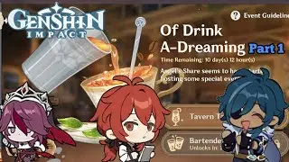 Of Drink A-Dreaming Cutscene (Part 1)  - Genshin Impact