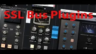 SSL Bus Compressor Plugins Comparison: 4 plugins (short)